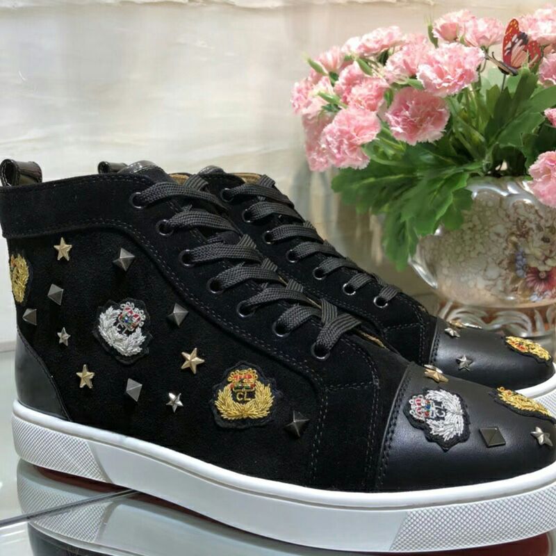 High Quality Christian louboutin 18ss Louis Strass