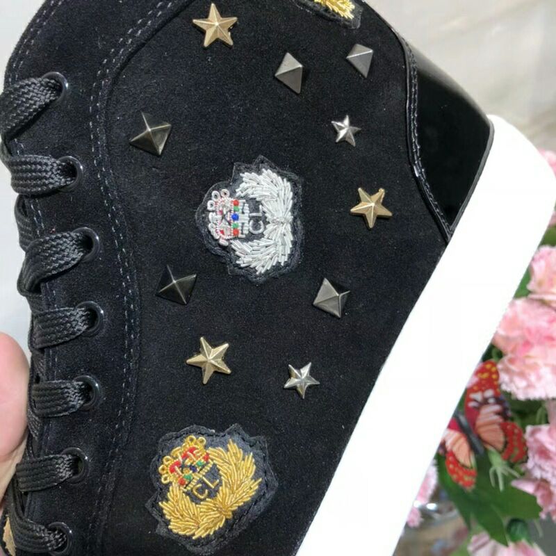 High Quality Christian louboutin 18ss Louis Strass