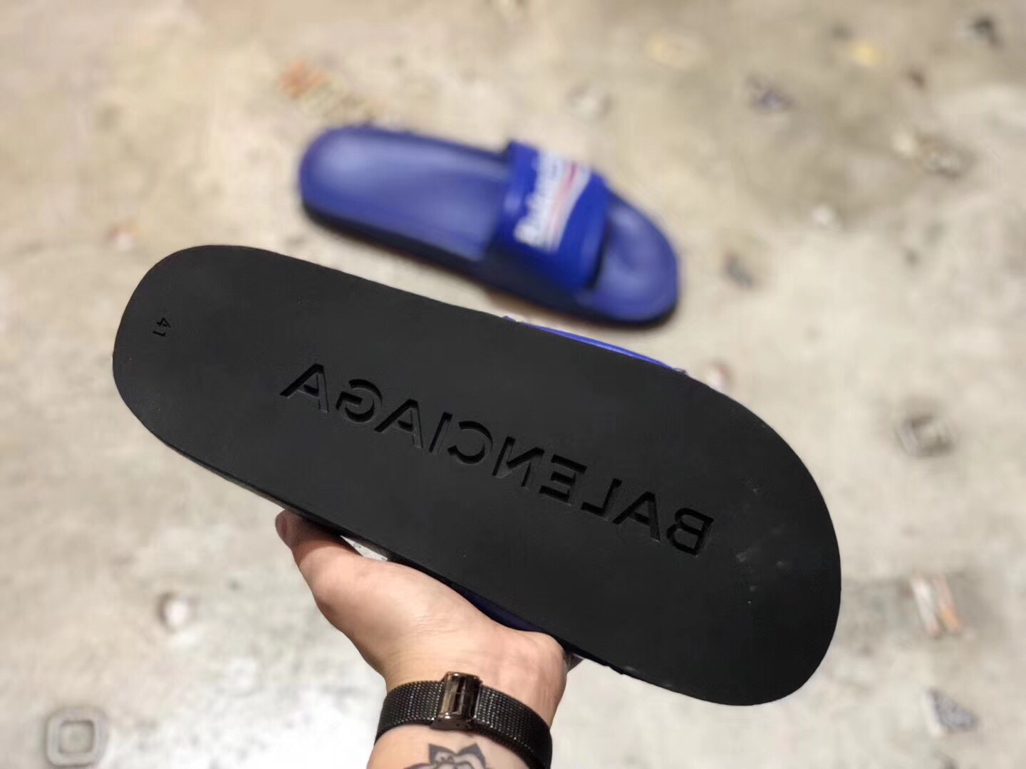 High Quality Balenciaga slide sandal BL007