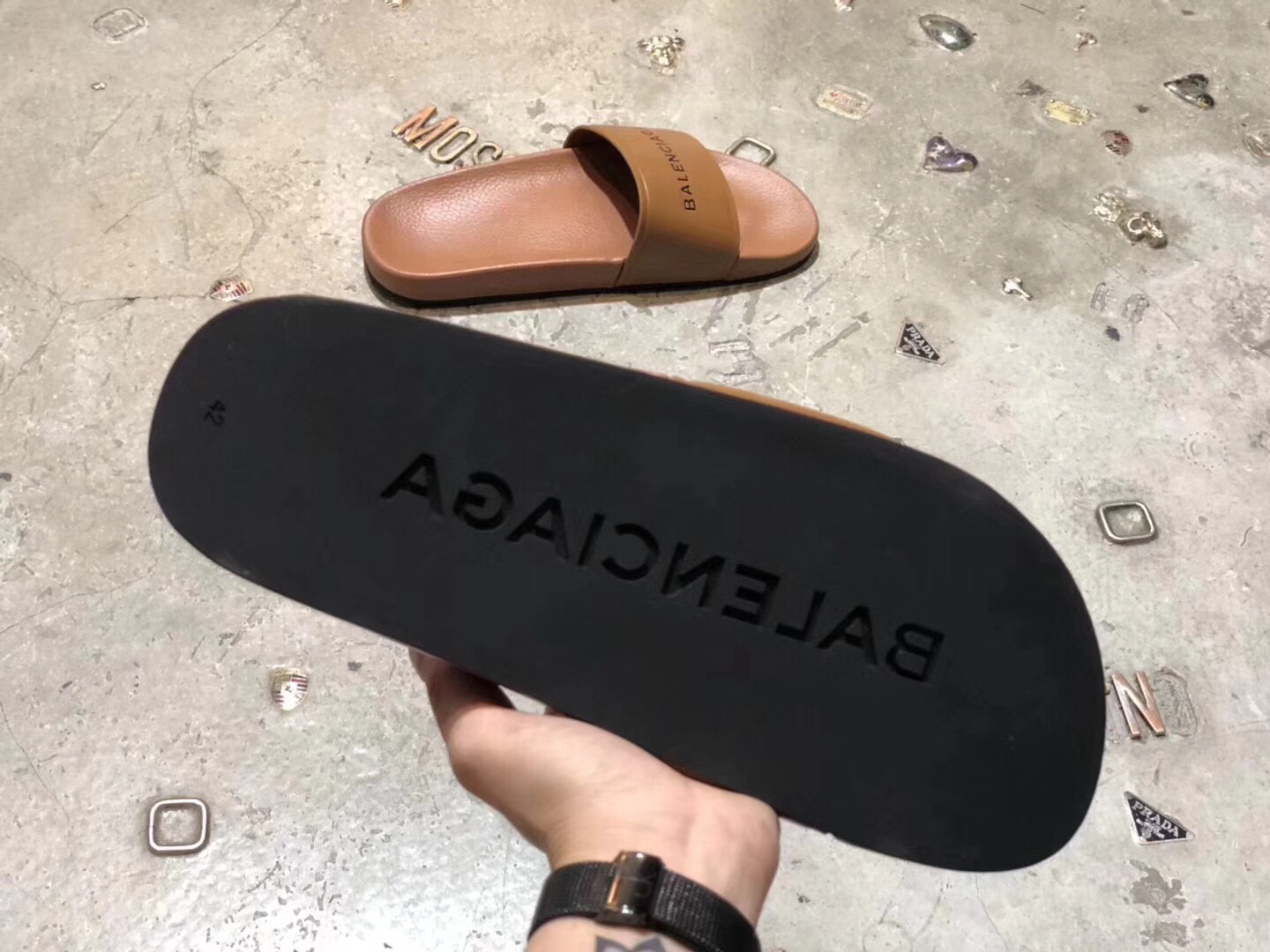 High Quality Balenciaga slide sandal BL004