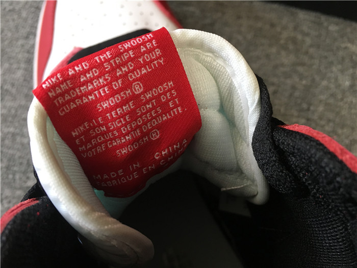 High Quality Air Jordan 1 White/Black-Red Retro Box Men Sneaker On Sale F670AF4DCE93