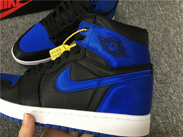 High Quality Air Jordan 1 Royal Satin Mens Sneakers 996CEB627A28