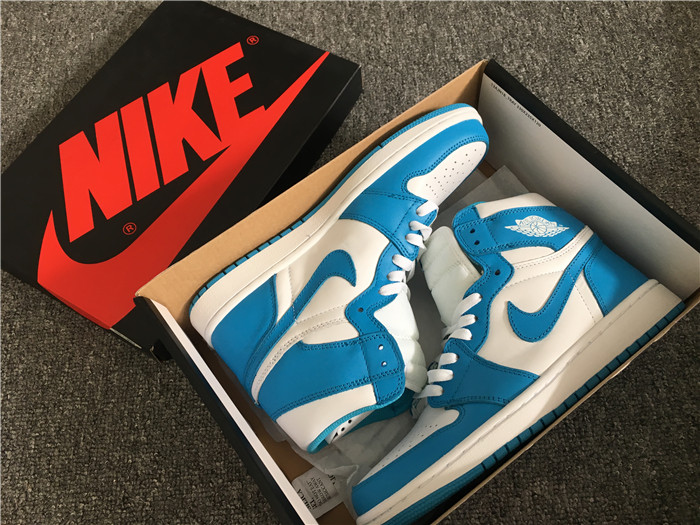 High Quality Air Jordan 1 Retro High Og Unc 1 Blue White Men Sneaker 1FEDAB8BA0C4