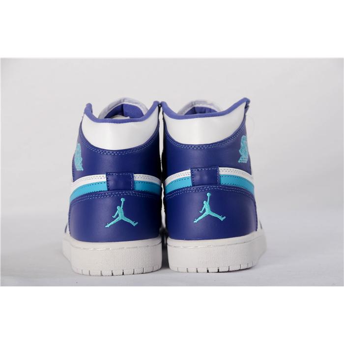 High Quality Air Jordan 1 Hornet High Retro Feng Shui Men Sneakers Blue 67DEFAA7DE04