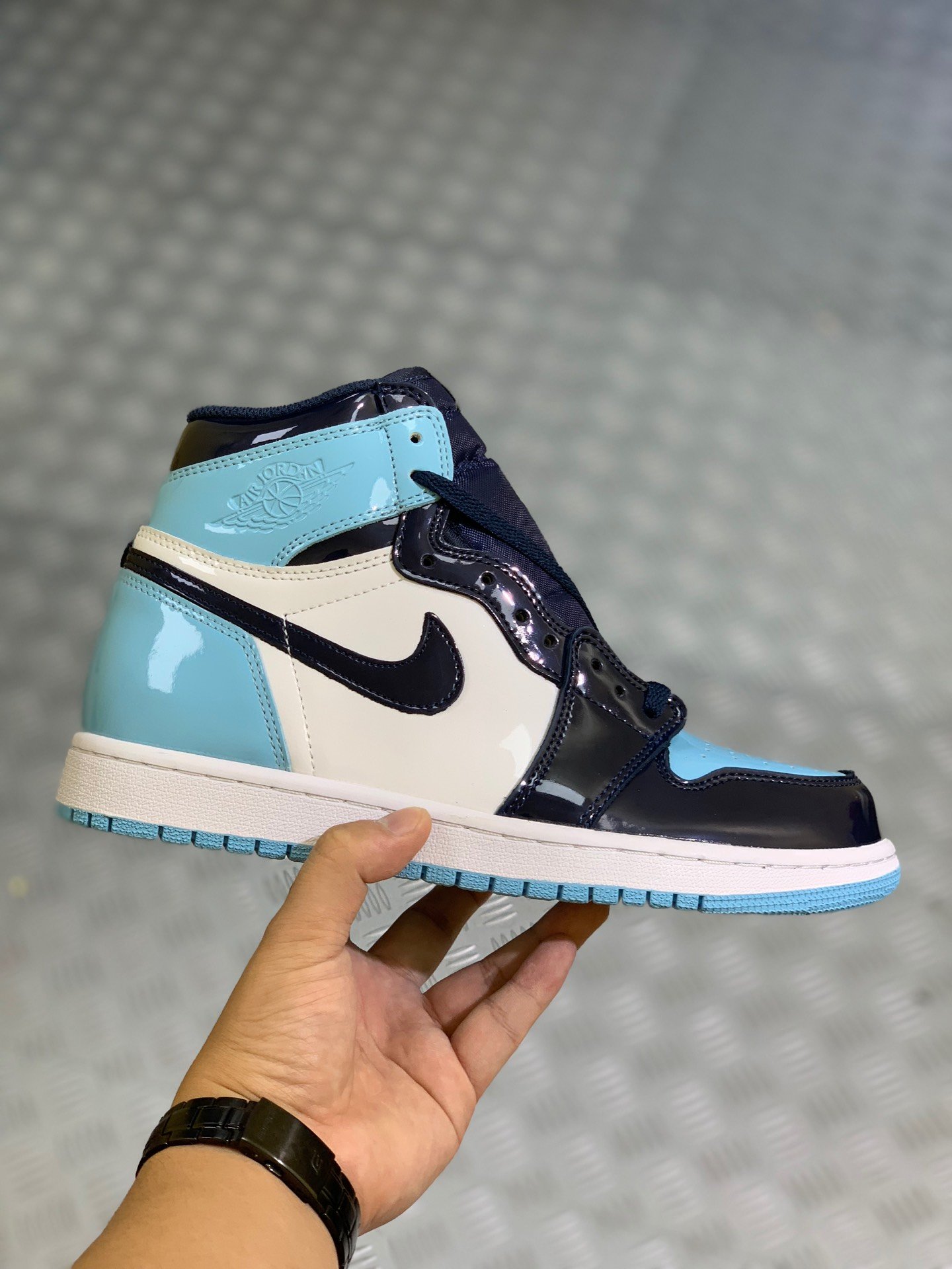 High Quality Air Jordan 1 All Star Blue chill retail materials ready to ship