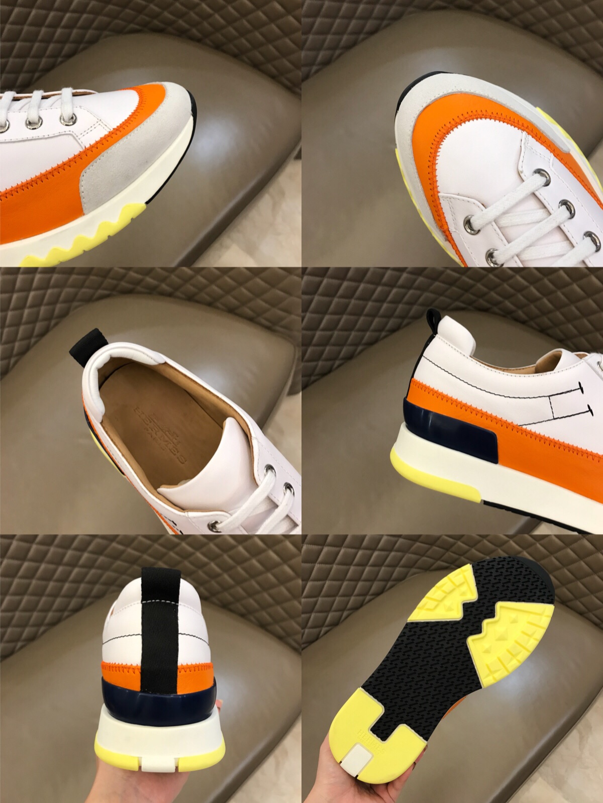 Hermes Sneaker TRAIL in White 