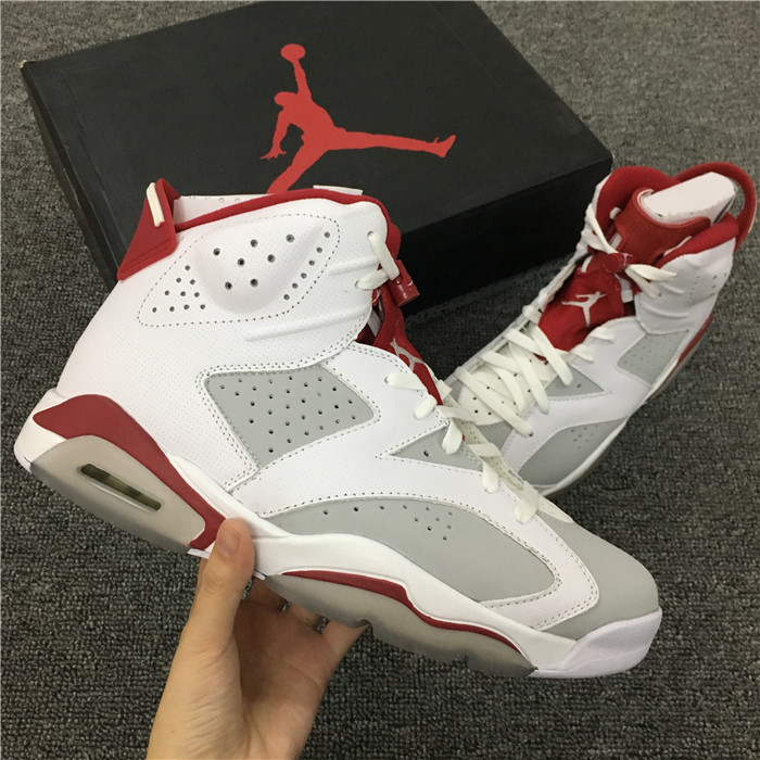 High Quality Air Jordan 6 Alternate 91 Hare Sneakers B714EDB86066