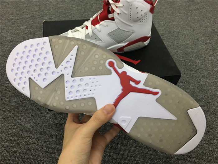 High Quality Air Jordan 6 Alternate 91 Hare Sneakers B714EDB86066