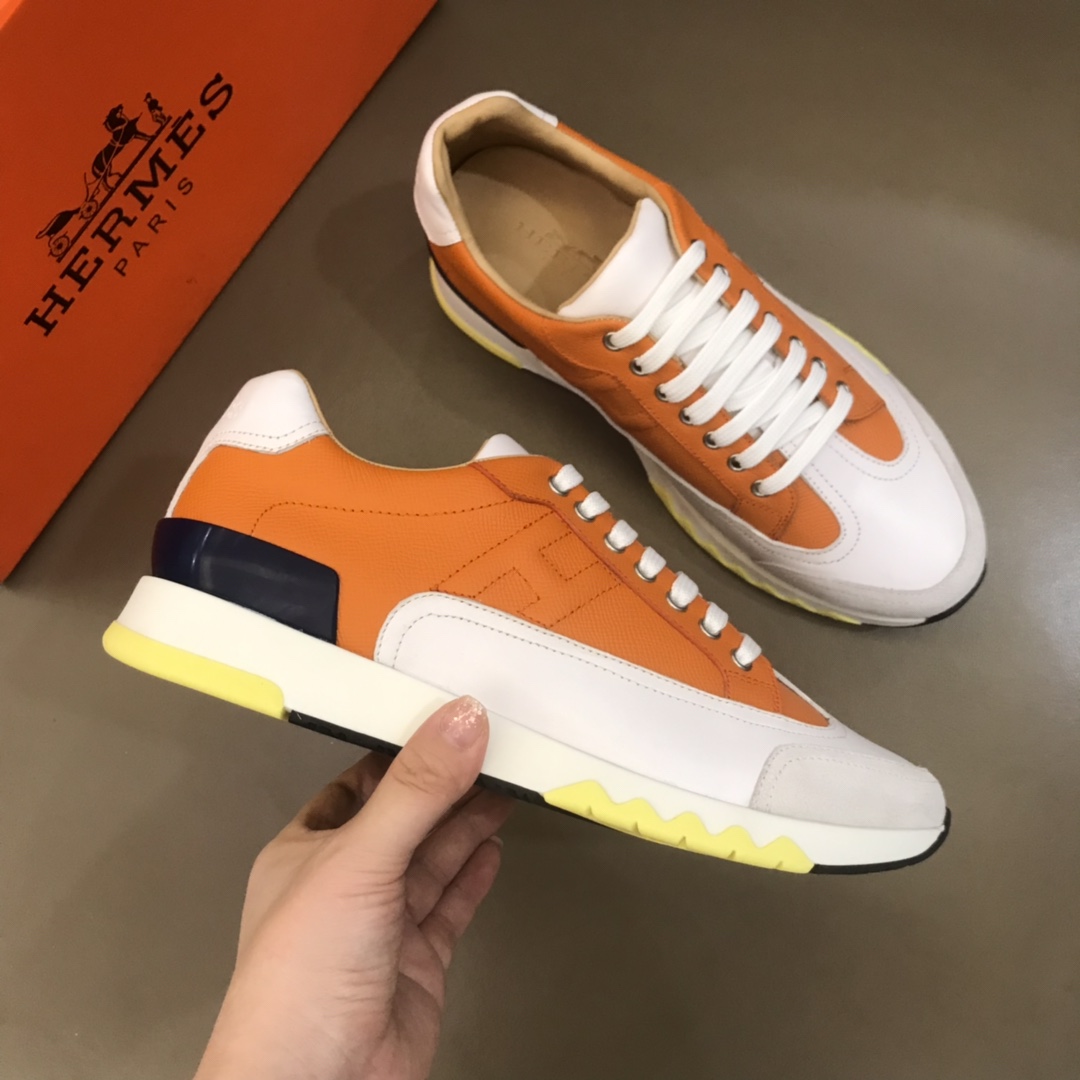 Hermes Sneaker TRAIL in Orange