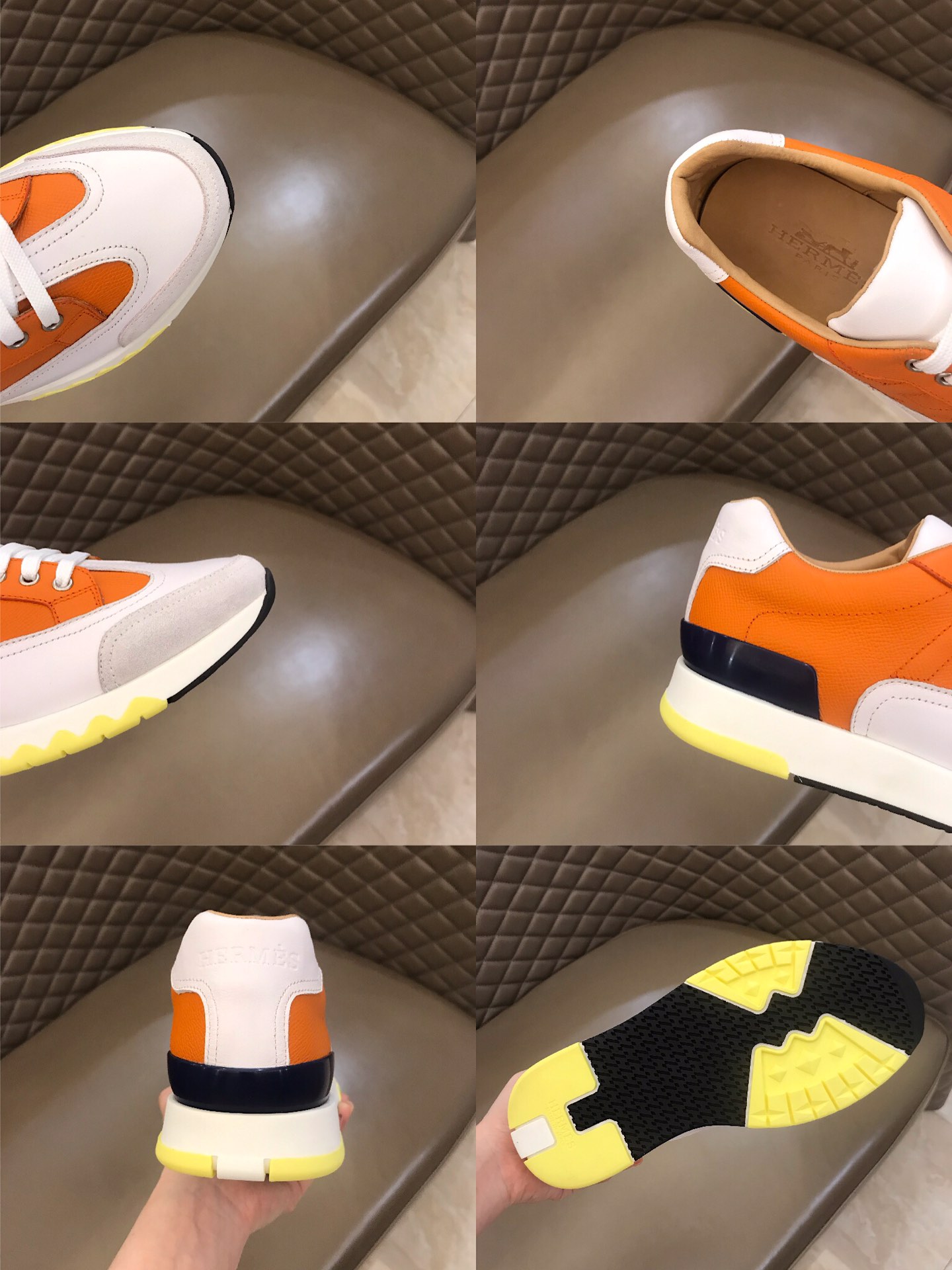 Hermes Sneaker TRAIL in Orange