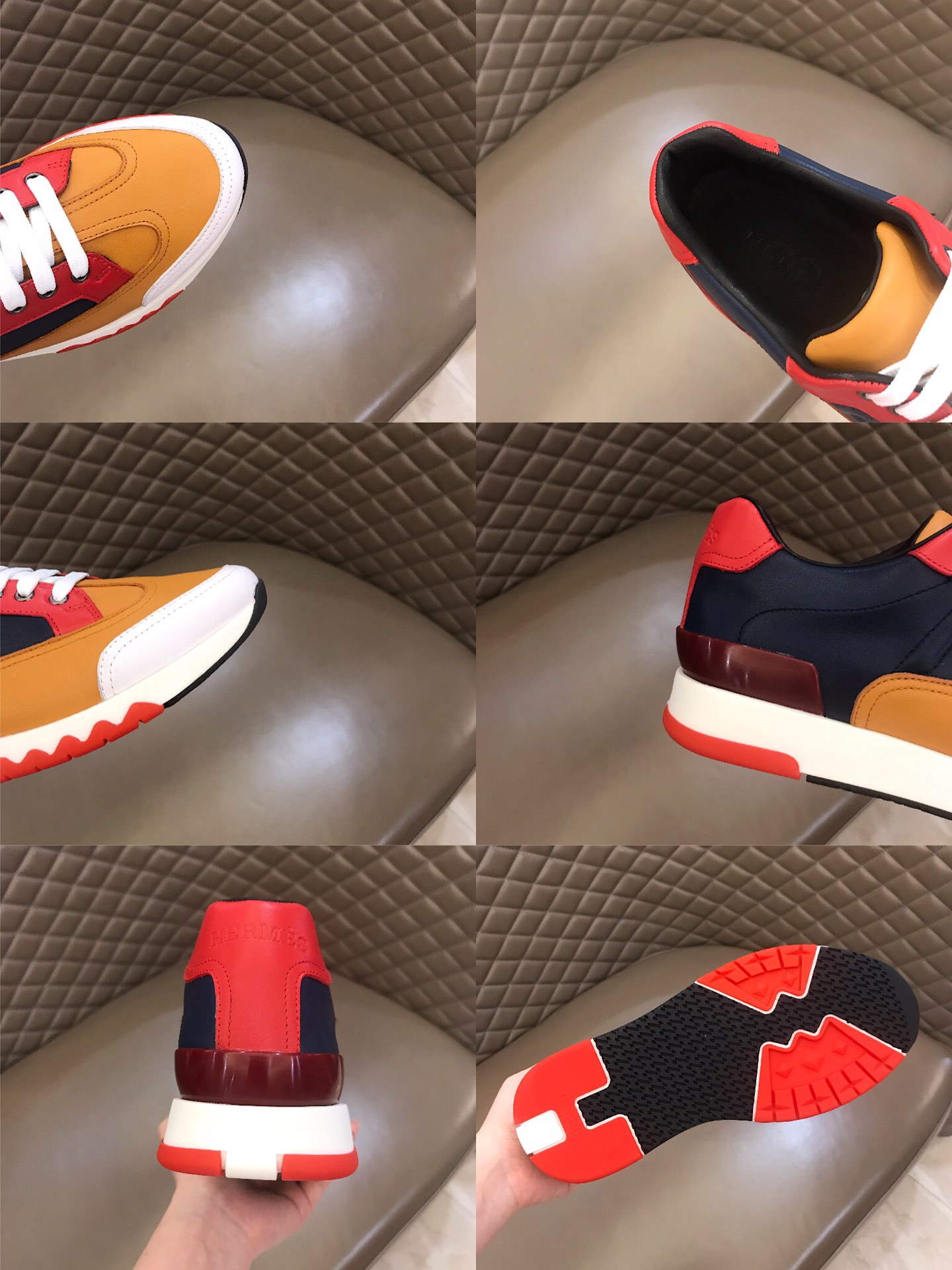 Hermes Sneaker TRAIL in Orange