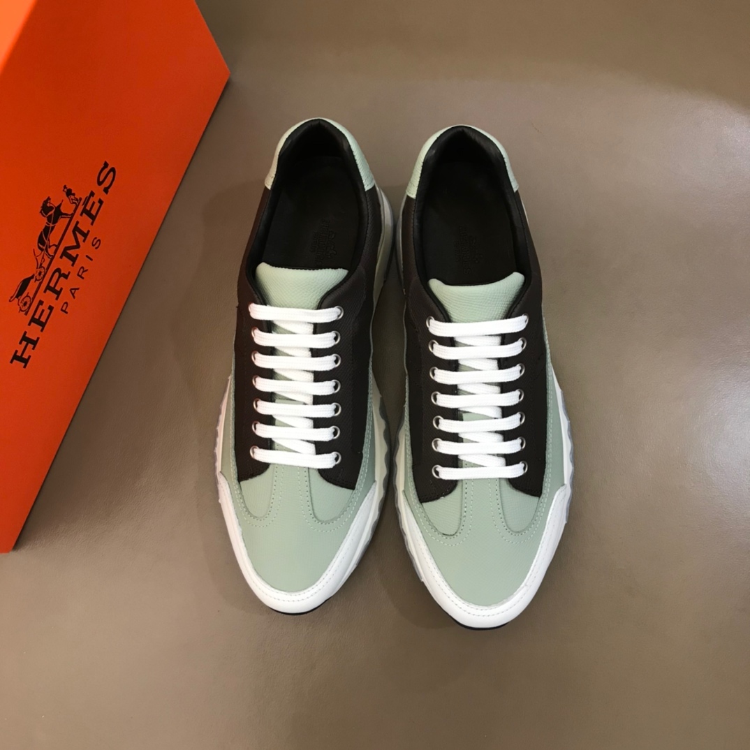 Hermes Sneaker TRAIL in Green