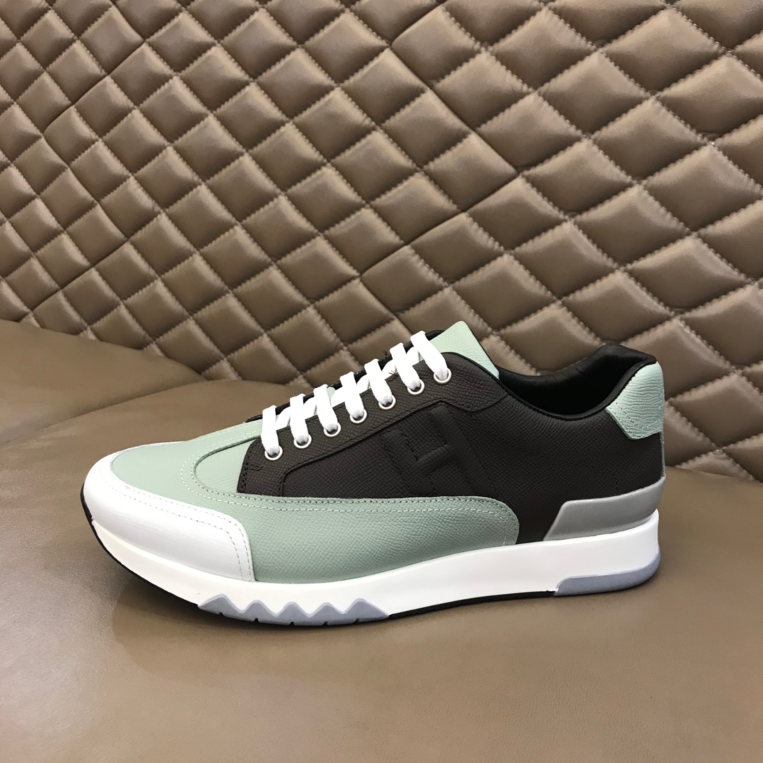 Hermes Sneaker TRAIL in Green