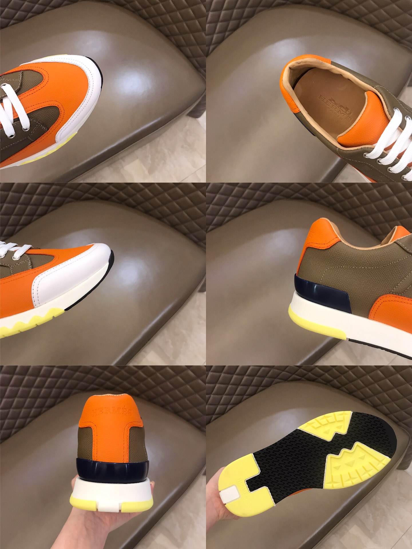 Hermes Sneaker TRAIL in Brown