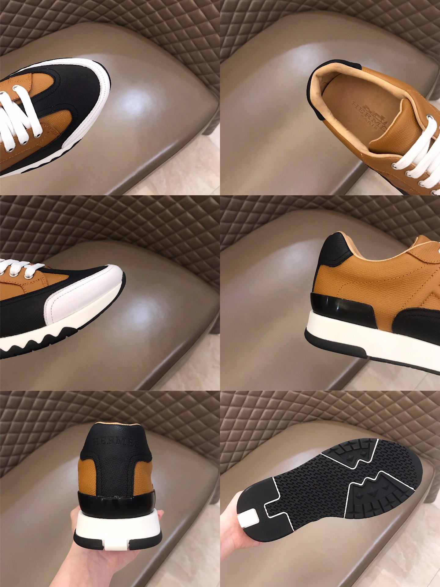 Hermes Sneaker TRAIL in Brown