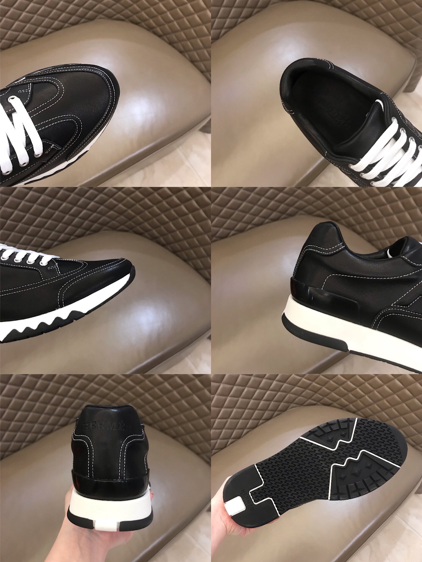 Hermes Sneaker TRAIL in Black