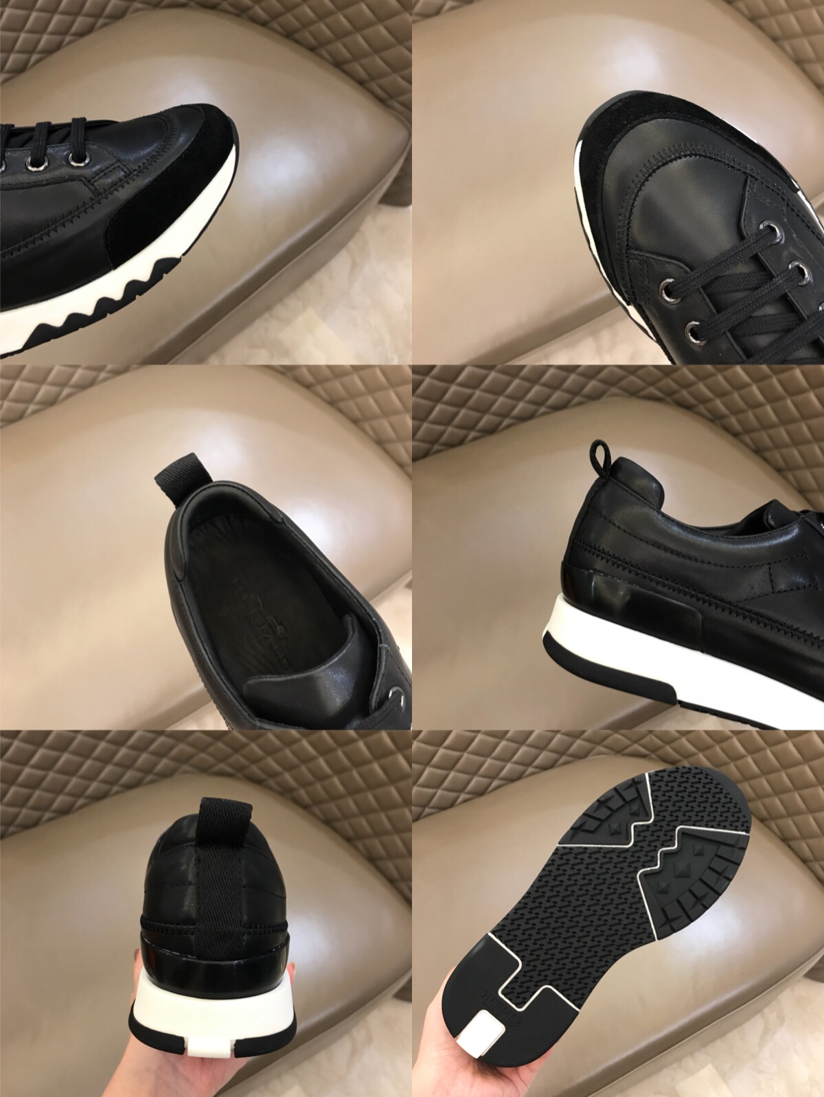 Hermes Sneaker TRAIL in Black