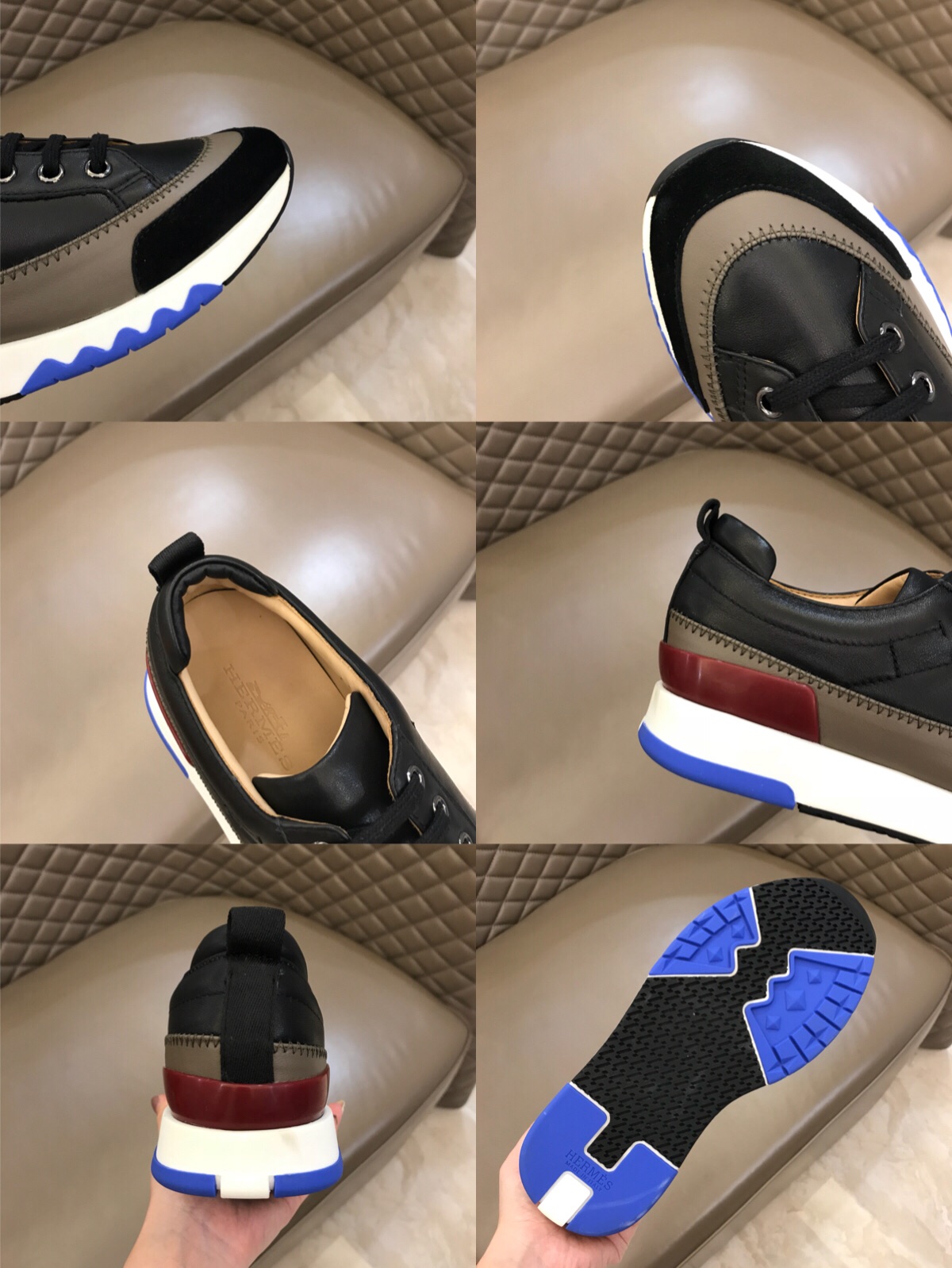 Hermes Sneaker TRAIL in Black