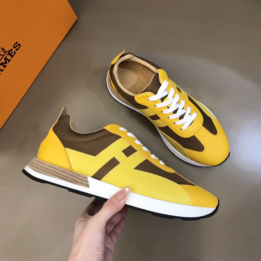 Hermes Sneaker in Yellow