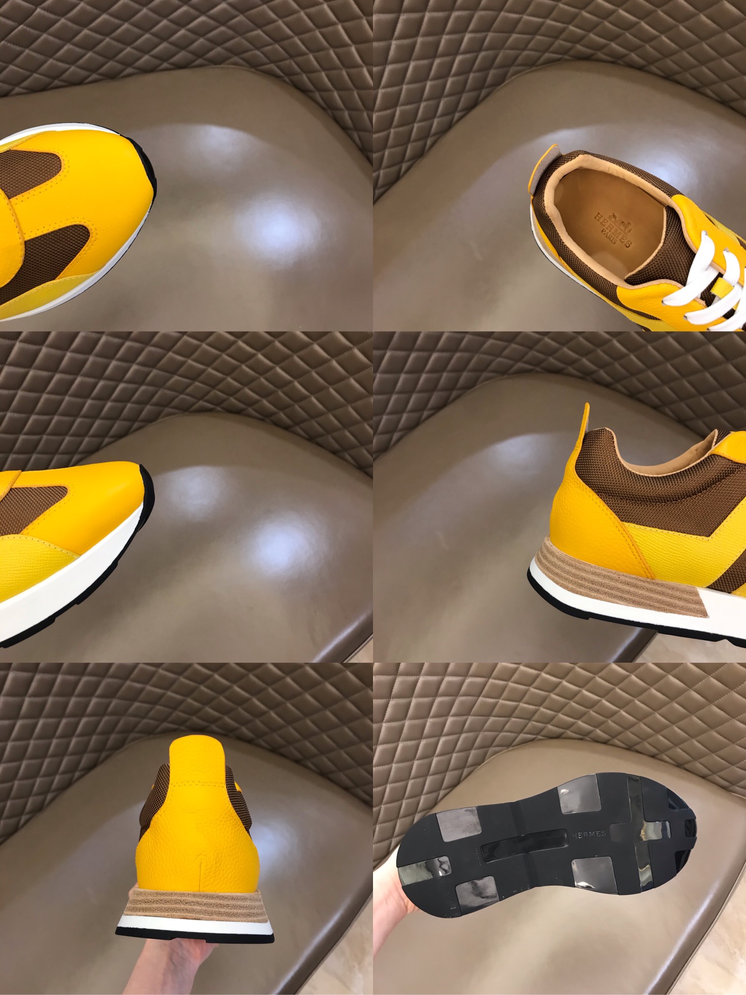 Hermes Sneaker in Yellow