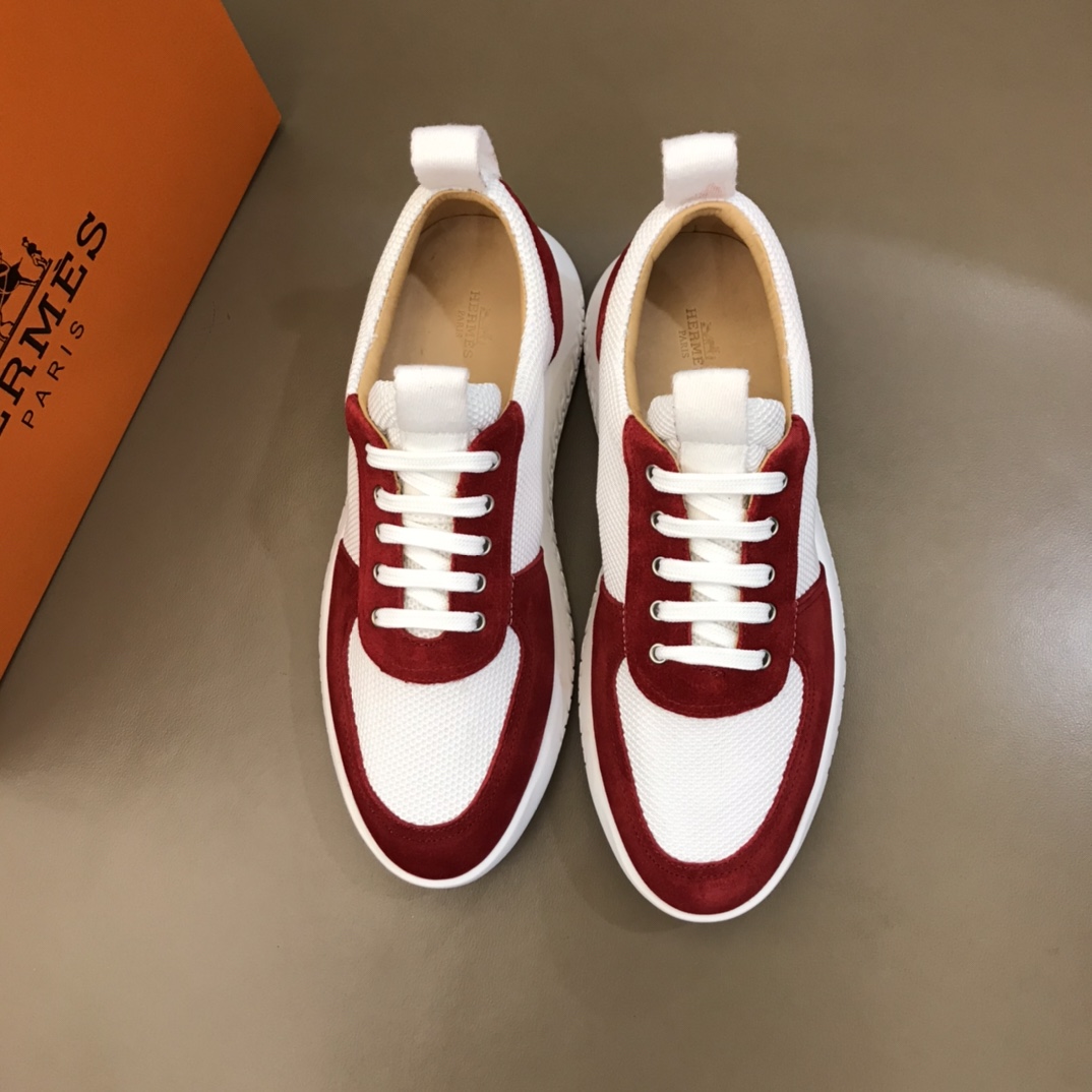 Hermes Sneaker in Red