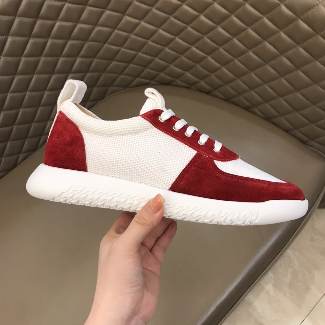 Hermes Sneaker in Red