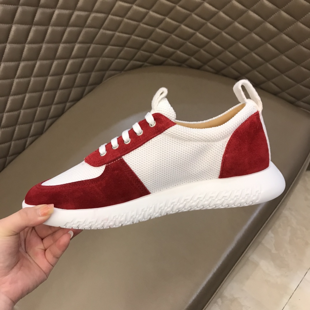 Hermes Sneaker in Red