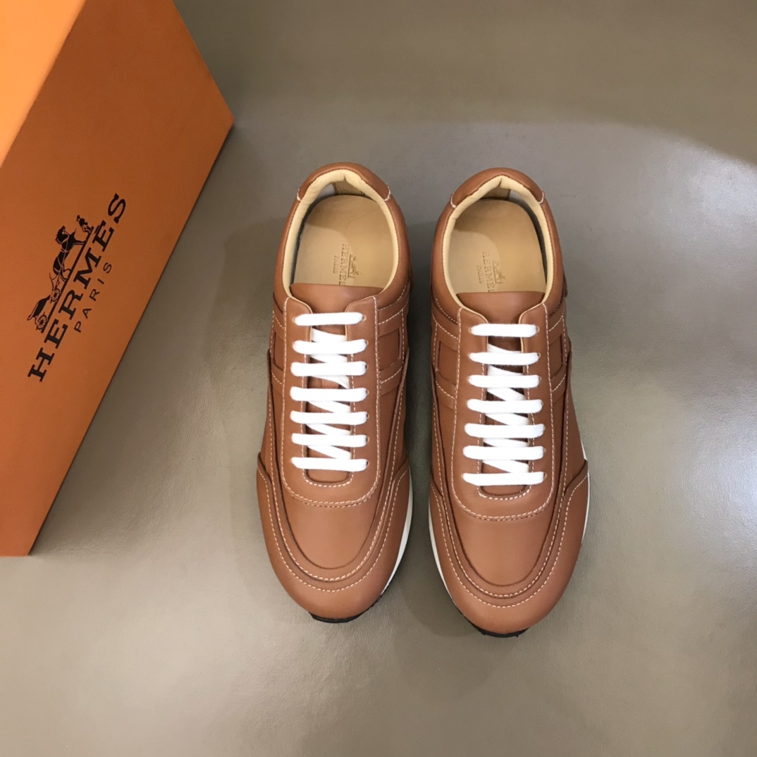 Hermes Sneaker in Brown