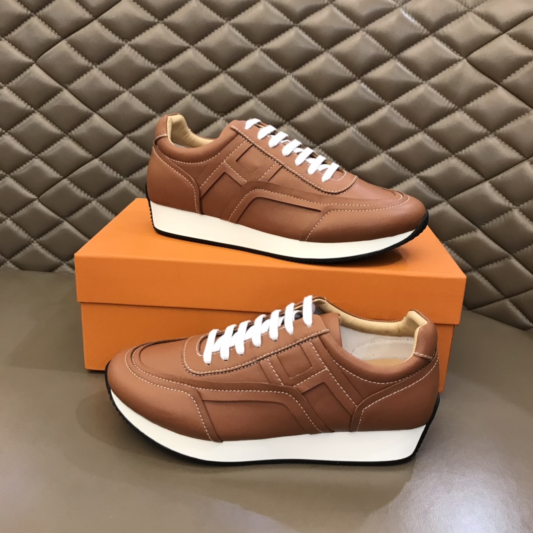 Hermes Sneaker in Brown