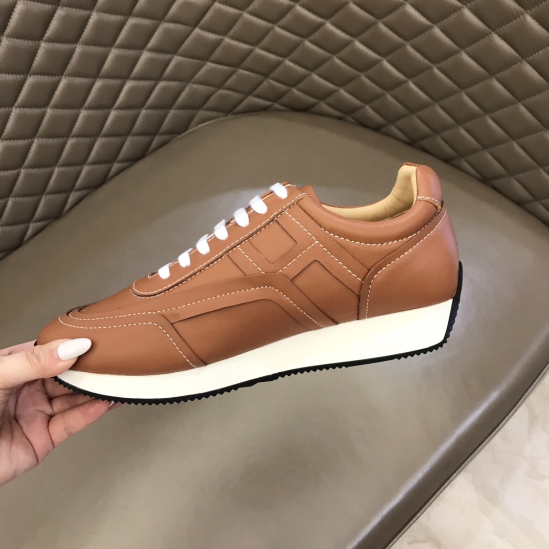 Hermes Sneaker in Brown