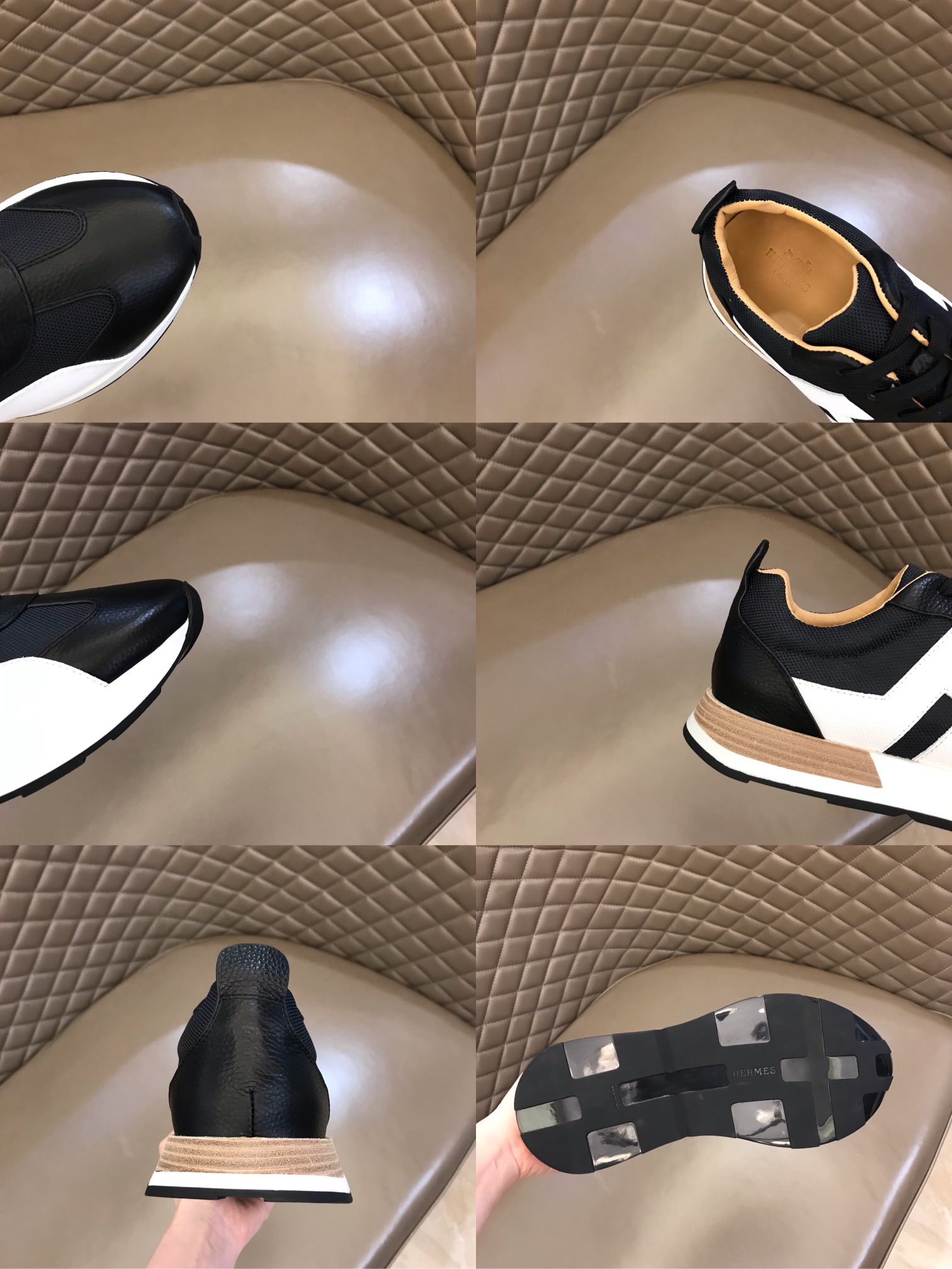 Hermes Sneaker in Black