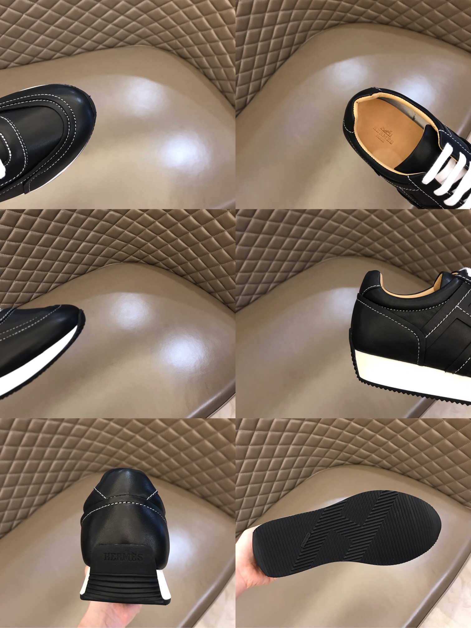 Hermes Sneaker in Black