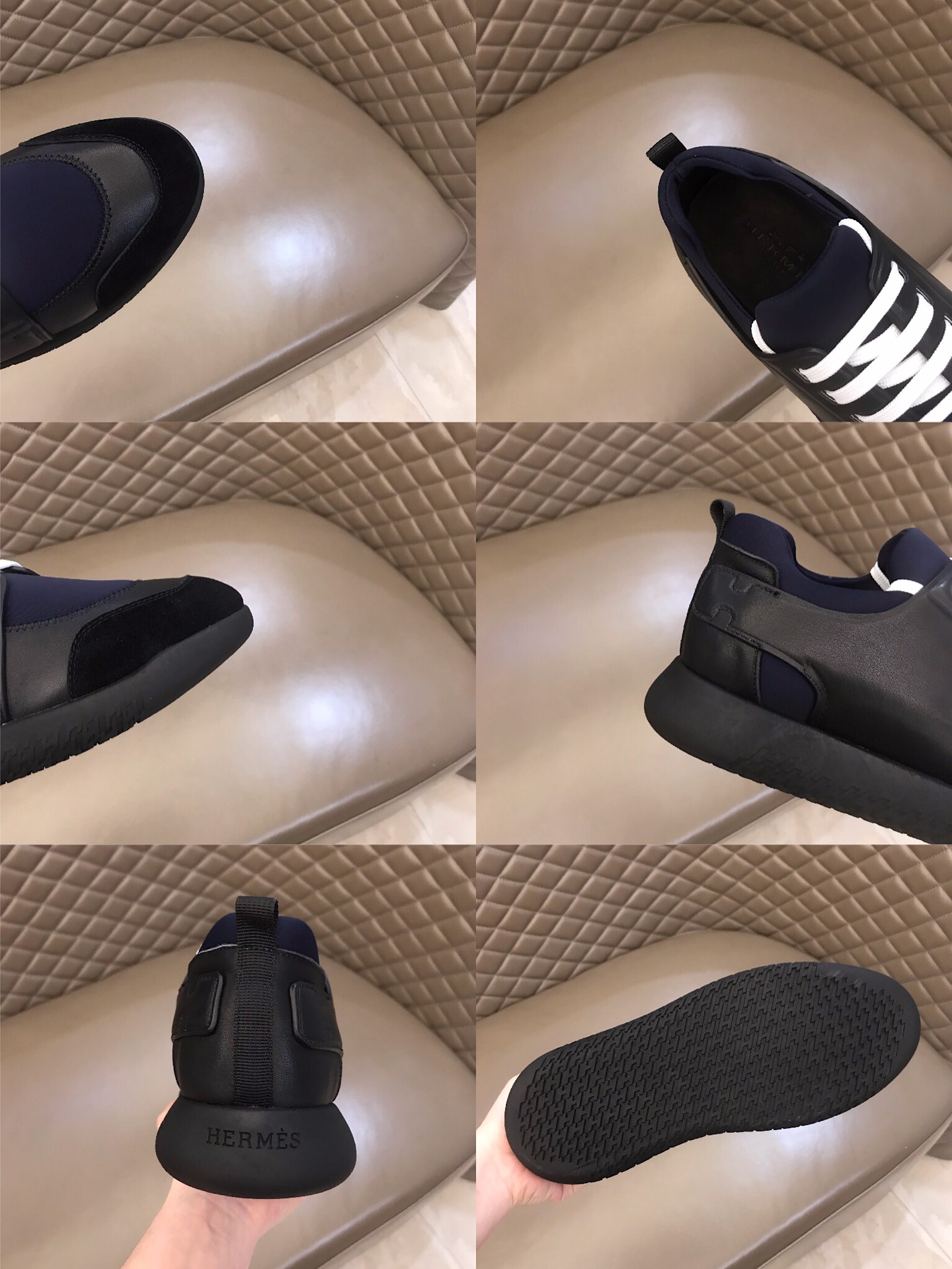 Hermes Sneaker in Black