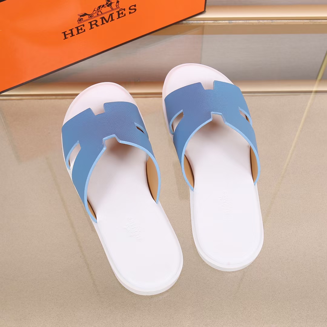 Hermes Slipper Lzmir in White