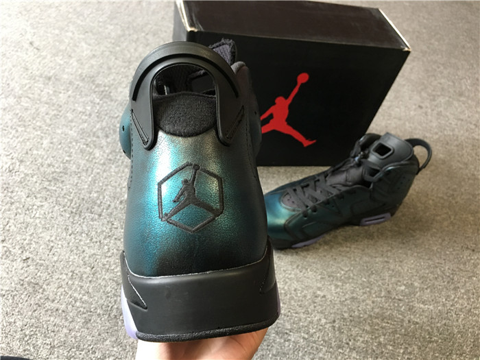 Air Jordan 6 Chameleon Iridescent Flair Sneakers E66531425719