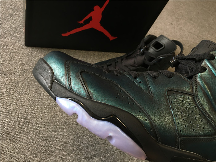 Air Jordan 6 Chameleon Iridescent Flair Sneakers E66531425719