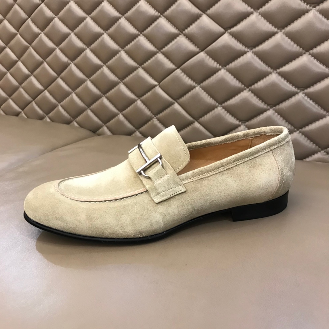 Hermes Loafer Paris in Cream