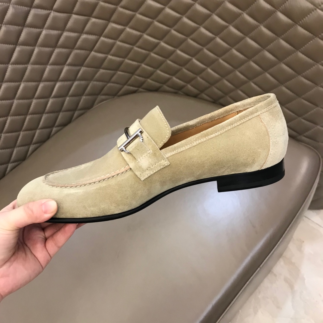 Hermes Loafer Paris in Cream