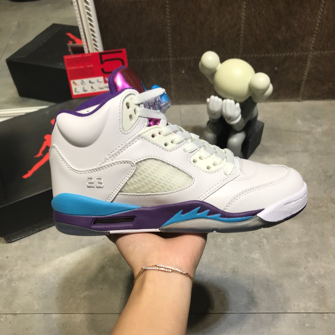 High Quality Air Jordan V Retro-003 Fashion Design With Cool White Surface