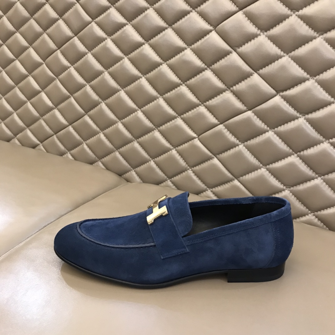 Hermes Loafer Paris in Blue