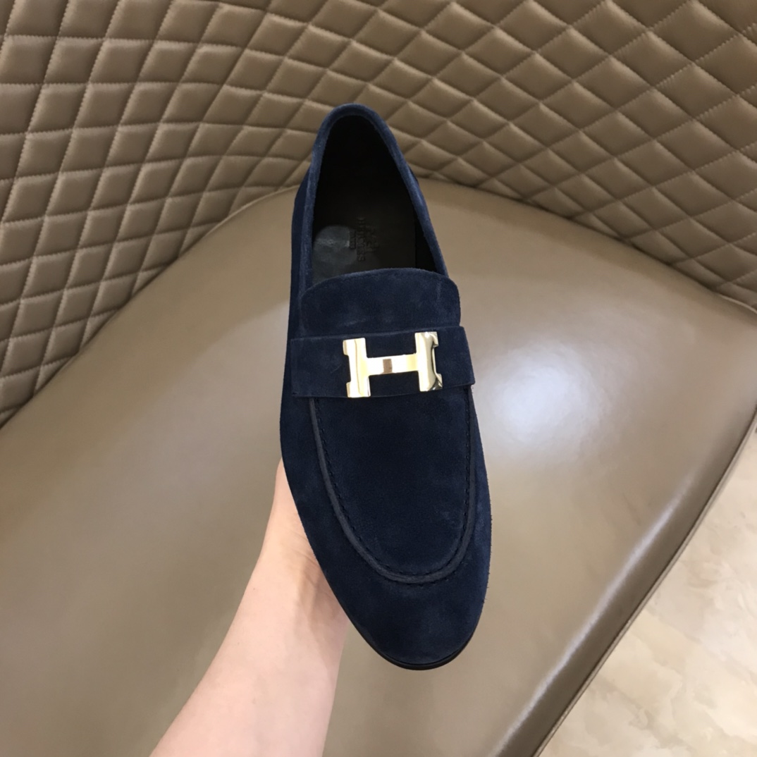 Hermes Loafer Paris in Blue