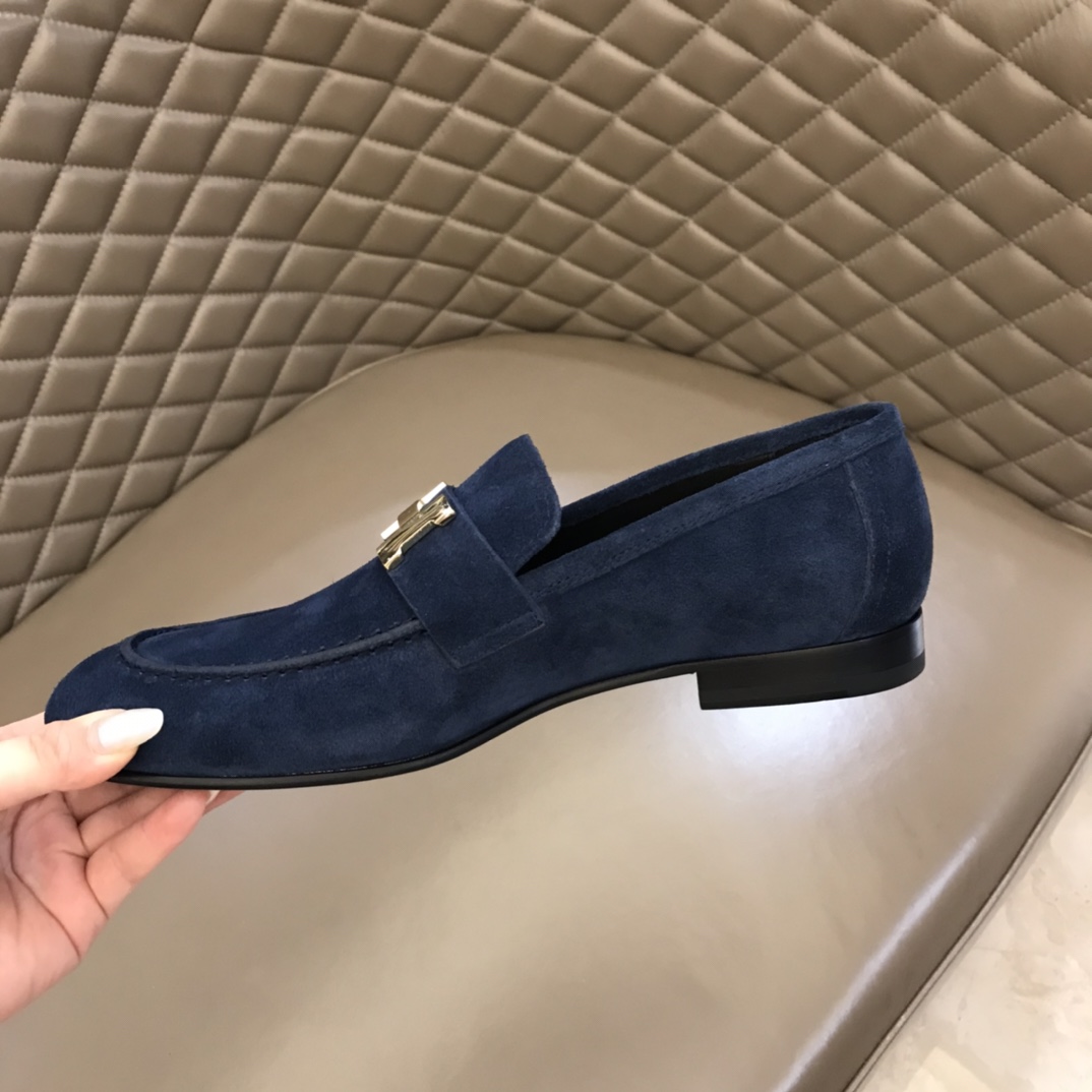 Hermes Loafer Paris in Blue