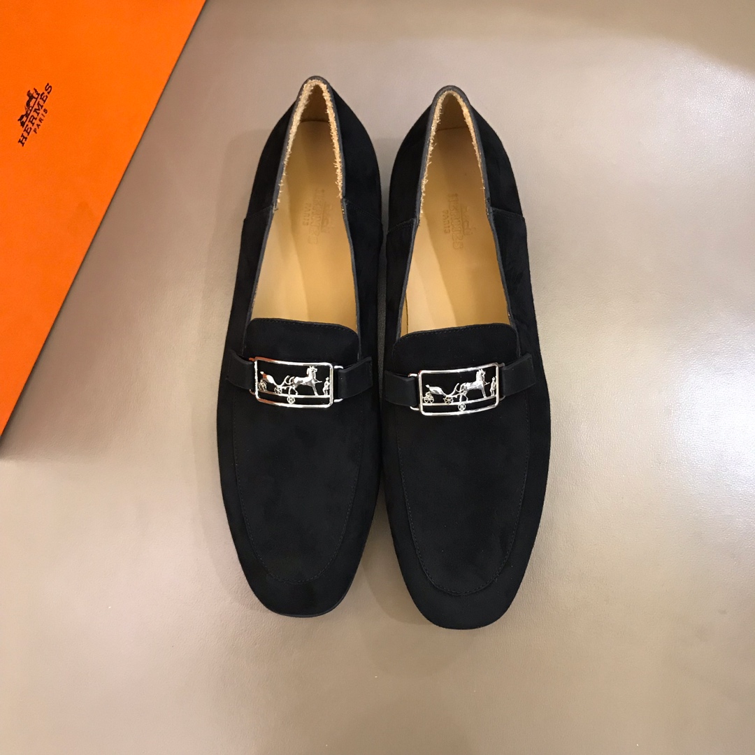 Hermes Loafer Paris in Black