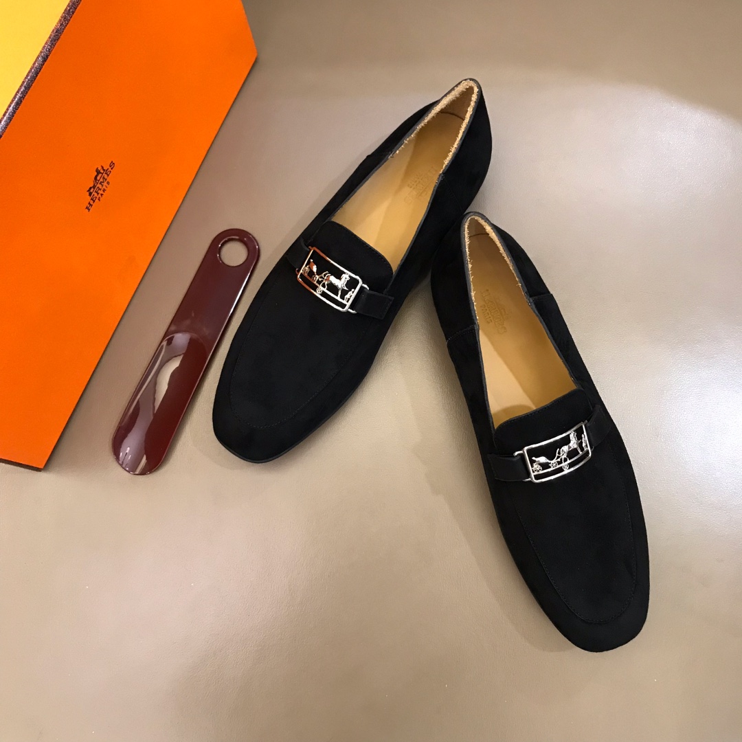 Hermes Loafer Paris in Black