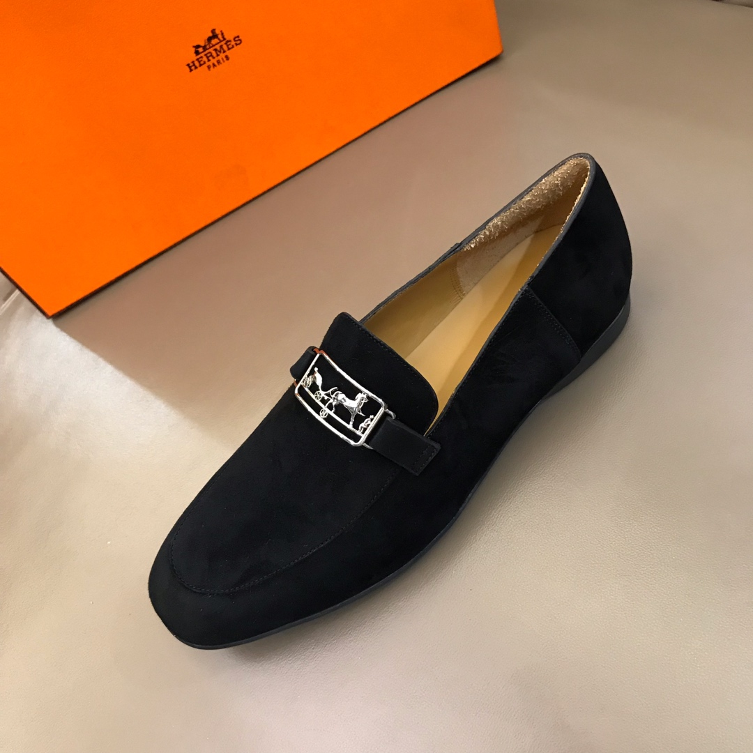 Hermes Loafer Paris in Black