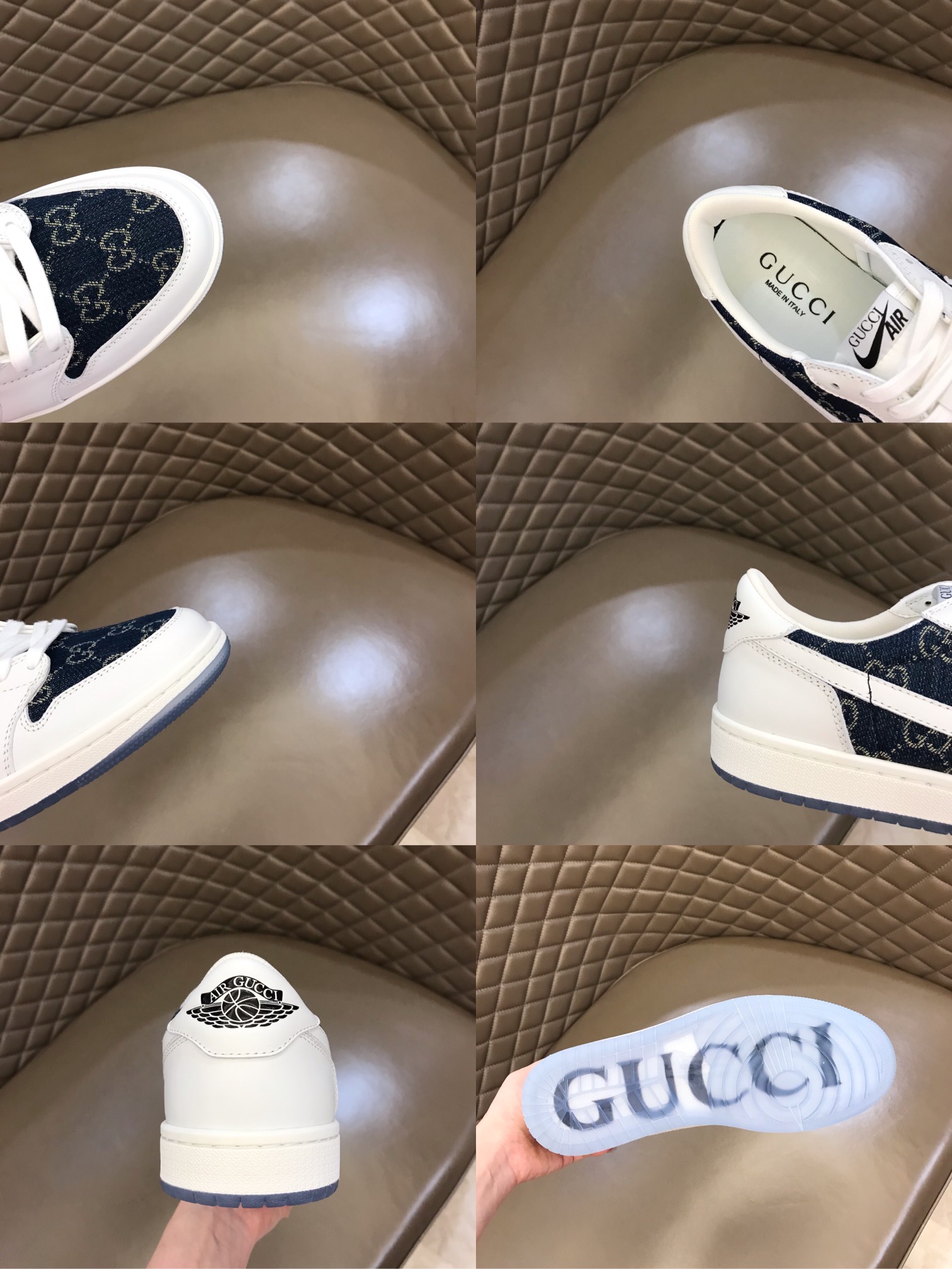Gucci&Nike Sneaker Ace in White