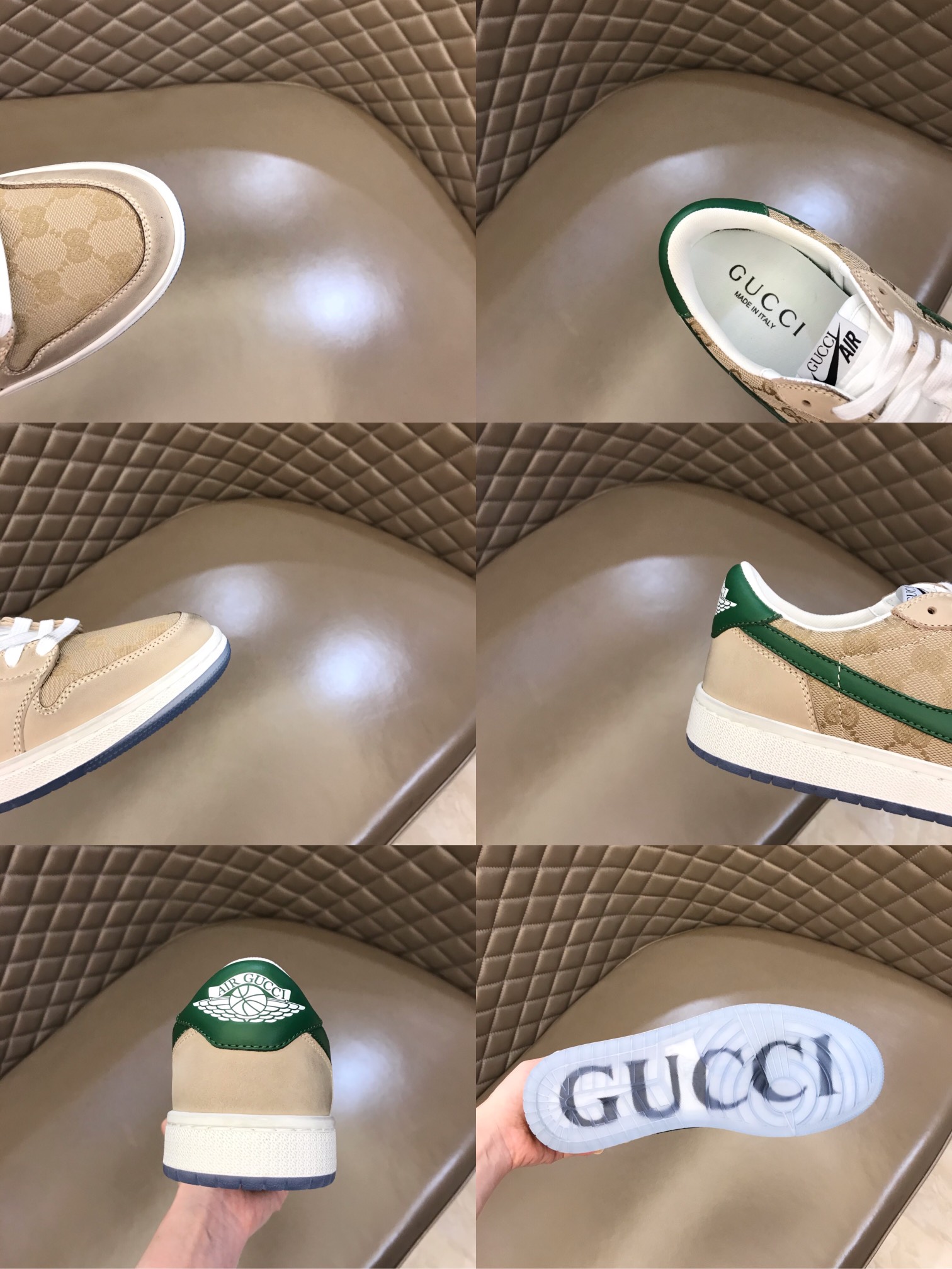 Gucci&Nike Sneaker Ace in Brown