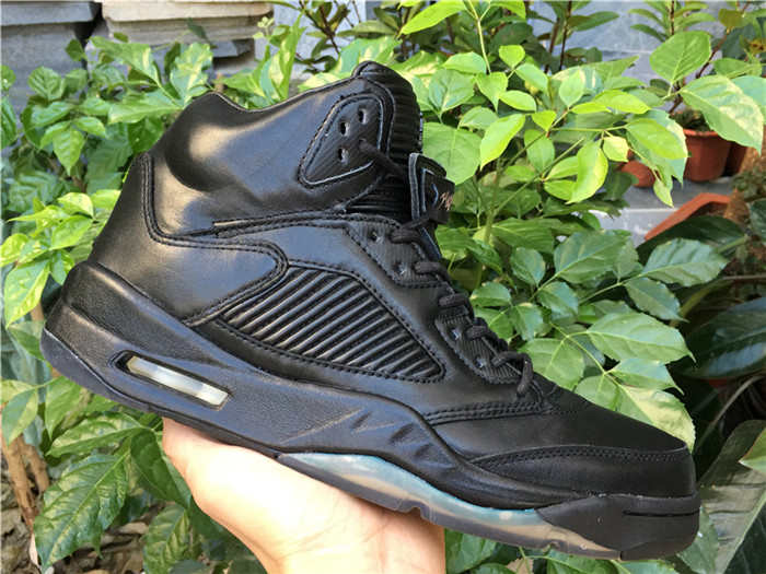 High Quality Air Jordan 5s Premium Pinnacle Black Sneakers 78034314E804
