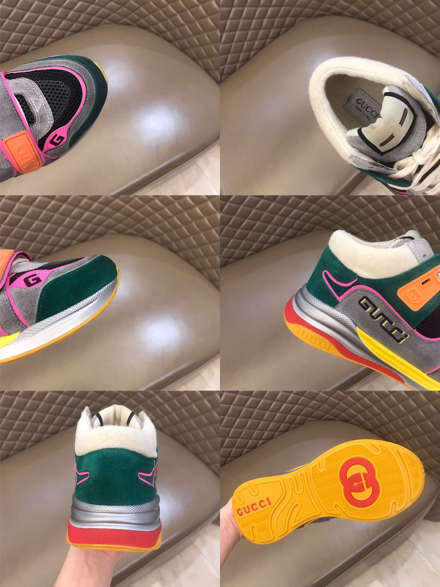 Gucci Sneaker Ultrapace in Orange
