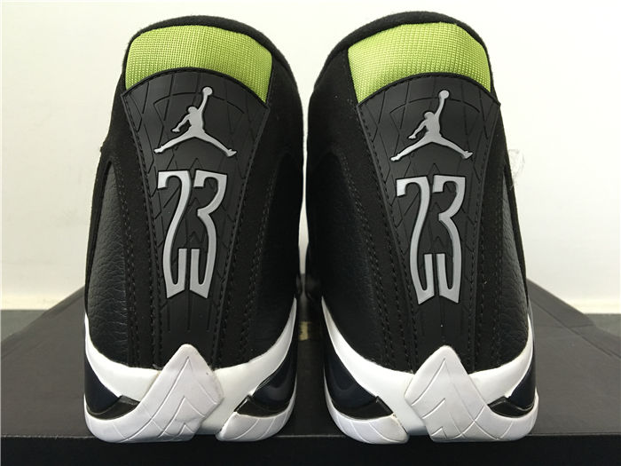 Air Jordan 14 Indiglo Black/White Sneakers 8E76F0998F3D